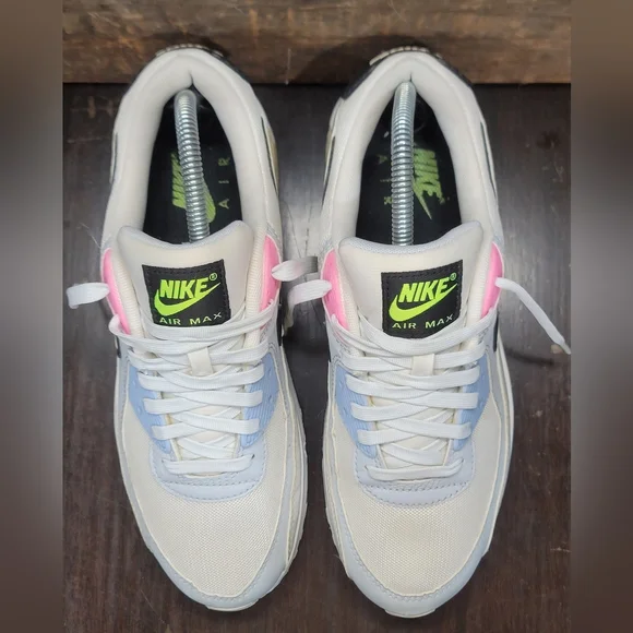 Nike Air Max 90 "Multi-color Pastel" Wmns 9.5 Great Condition Fast Shipper - Picture 6 of 11